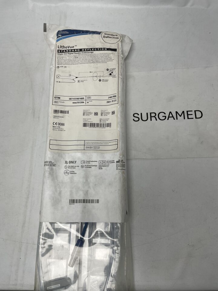 791350 - BOSTON SCIENTIFIC - LithoVue Single-Use Digital Flexible Ureteroscope - Standard Deflection - 7.7Fr x 68cm (L), (EA)
