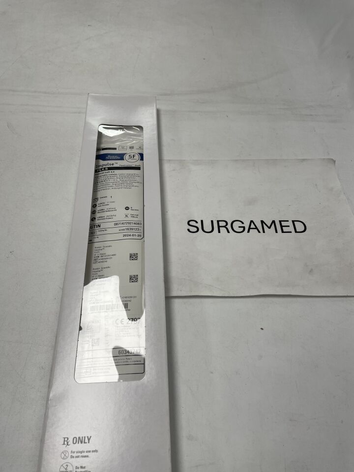 1639123 - BOSTON SCIENTIFIC - Impulse Flextrusion Shaft Angiographic Catheter - FL4.5 - 5Fr x .047" x 100cm (L), (BX)