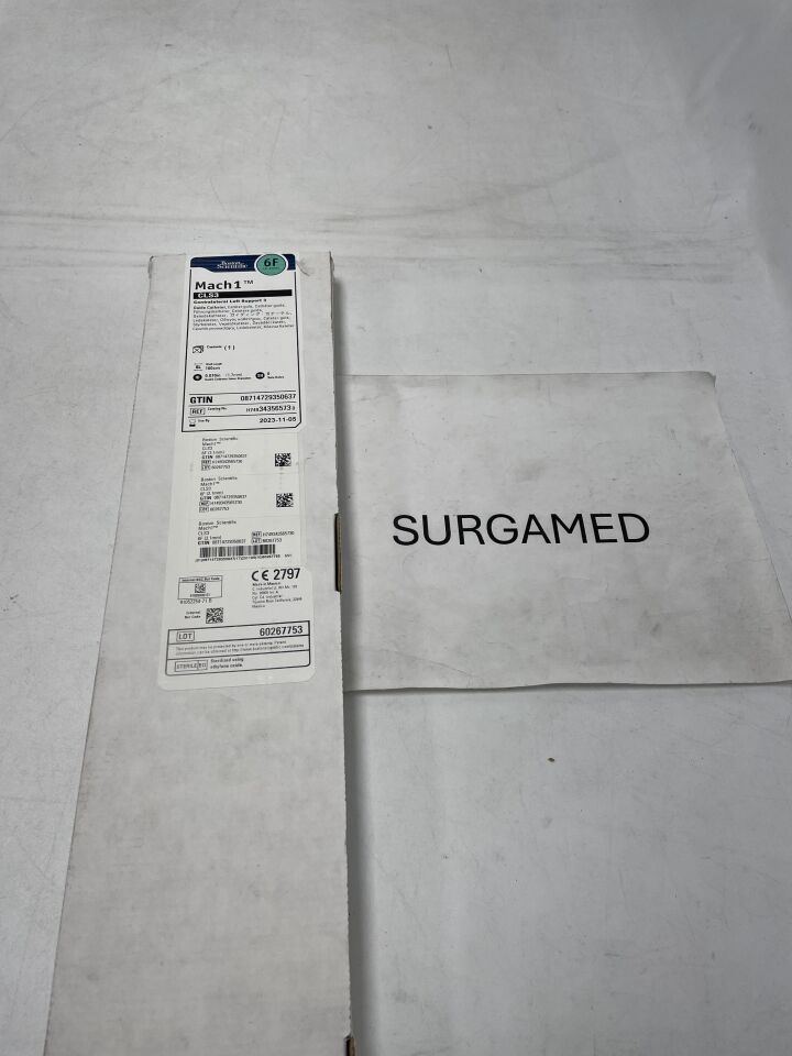34356573 - BOSTON SCIENTIFIC - Mach 1 Guide Catheter - CLS3 - 6Fr x .070" x 100cm (L), (BX)