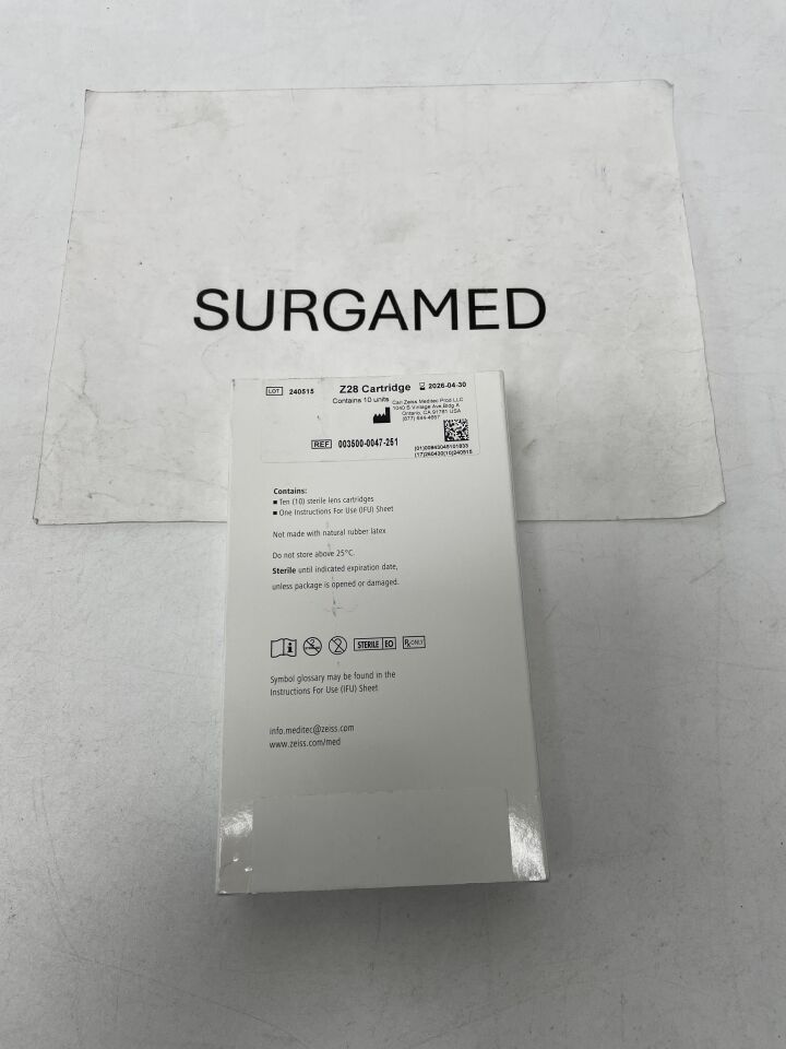 003500-0047-251 - ZEISS - Z28 Cartridge IOL Delivery System, (BX)