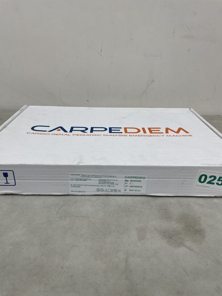 IB0595580 - BELLCO - BL 250 Hemofiltration/Hemodialyis Kit for Carpediem, (BX/1)