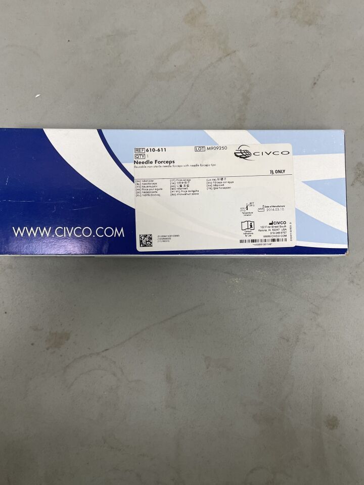 610-611 - CIVCO MEDICAL - Needle Forceps, (BX/1)