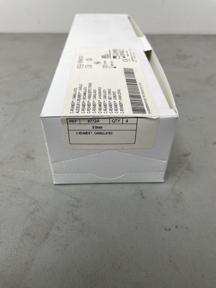 8772A - CONMED - c-reamer, cannulated 9.0 mm, (BX/4)