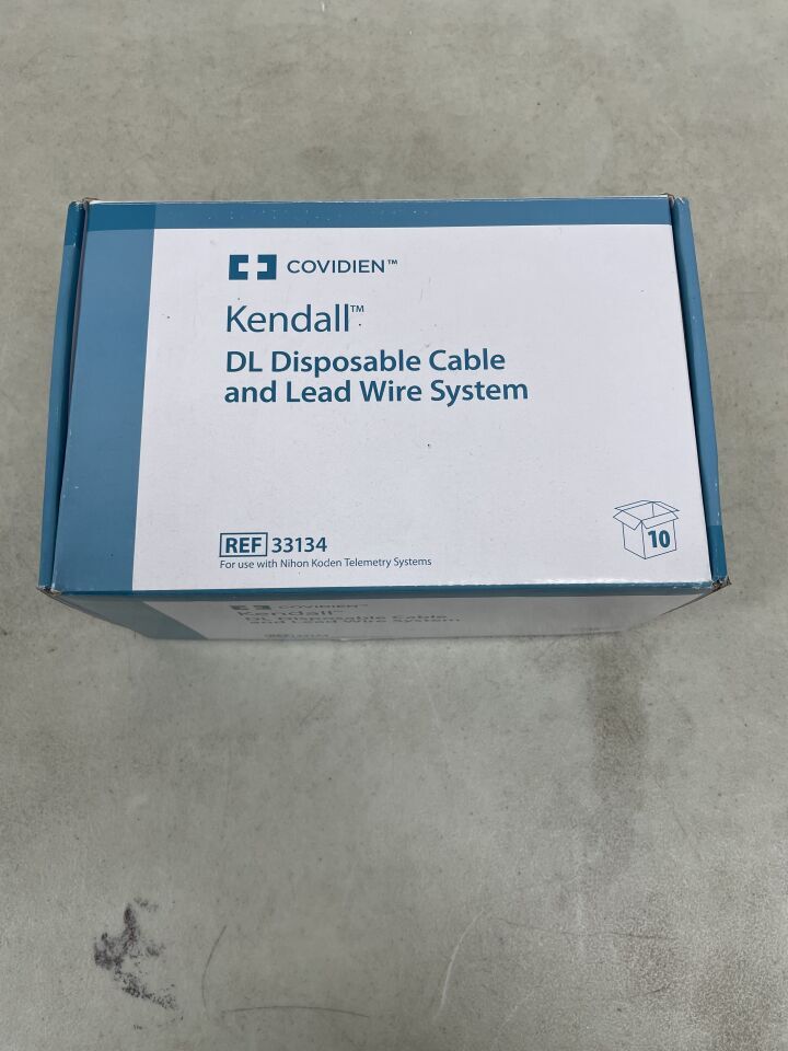 33134 - COVIDIEN - Kendall DL Disposable Cable and Lead Wire System for Nihon Kohden, (BX/10)