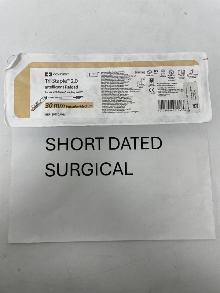 SIG30AVM - COVIDIEN - Tri-Staple 2.0 Intelligent Reload, 30mm, (EA)