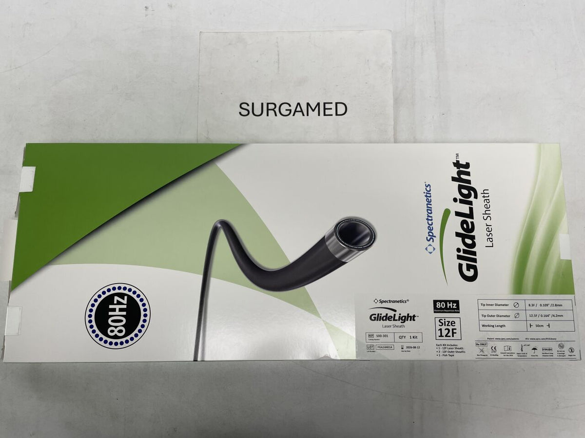 500-301 - SPECTRANETICS - GlideLight Laser Sheath - 12Fr x 80Hz, (BX)
