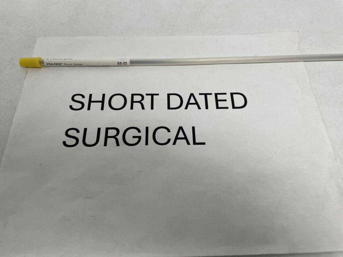 DS-22 - ETHICON - ETHI-PACK Surgical Stainless Steel Suture, Silver Ties Monofilament, No Needle - 45cm, Size: 4-0 (12 Per Pack), (EA)