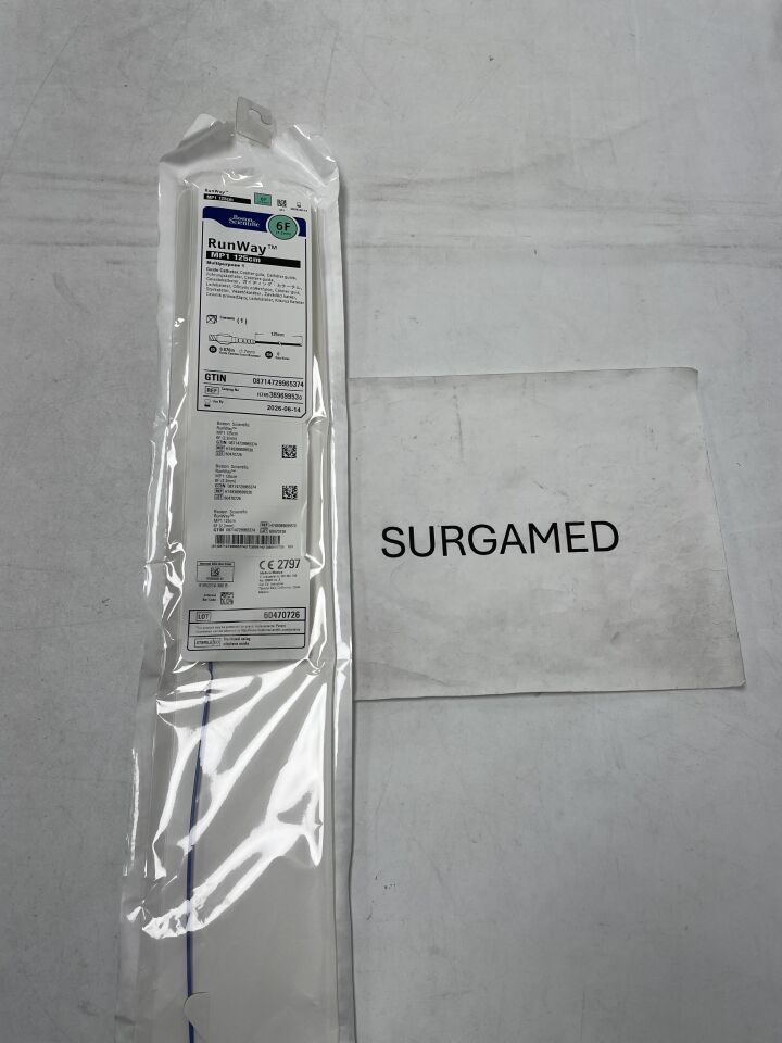 38969953 - BOSTON SCIENTIFIC - RunWay Guide Catheter - MP1 - 6Fr x .070" x 125cm (L), (EA)