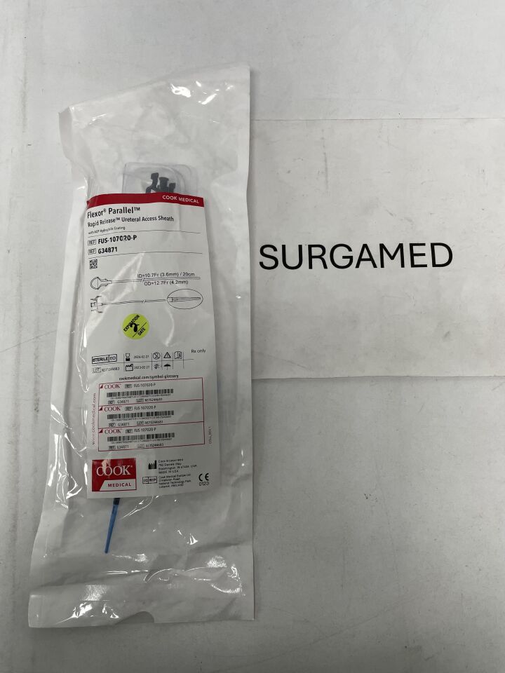 G34871 - COOK - Flexor Parallel Rapid Release Ureteral Access Sheath - 10.7F x 20cm, (EA)