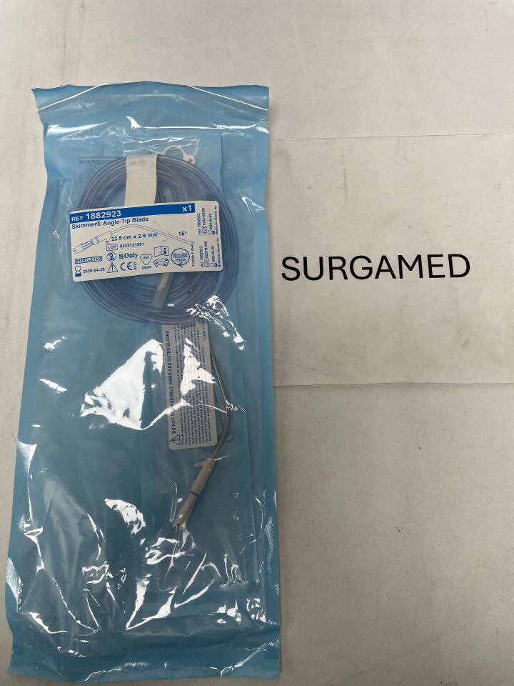 1882923 - MEDTRONIC - 2.9MM Skimmer Angled-Tip Blade: 22.5CM, (EA)