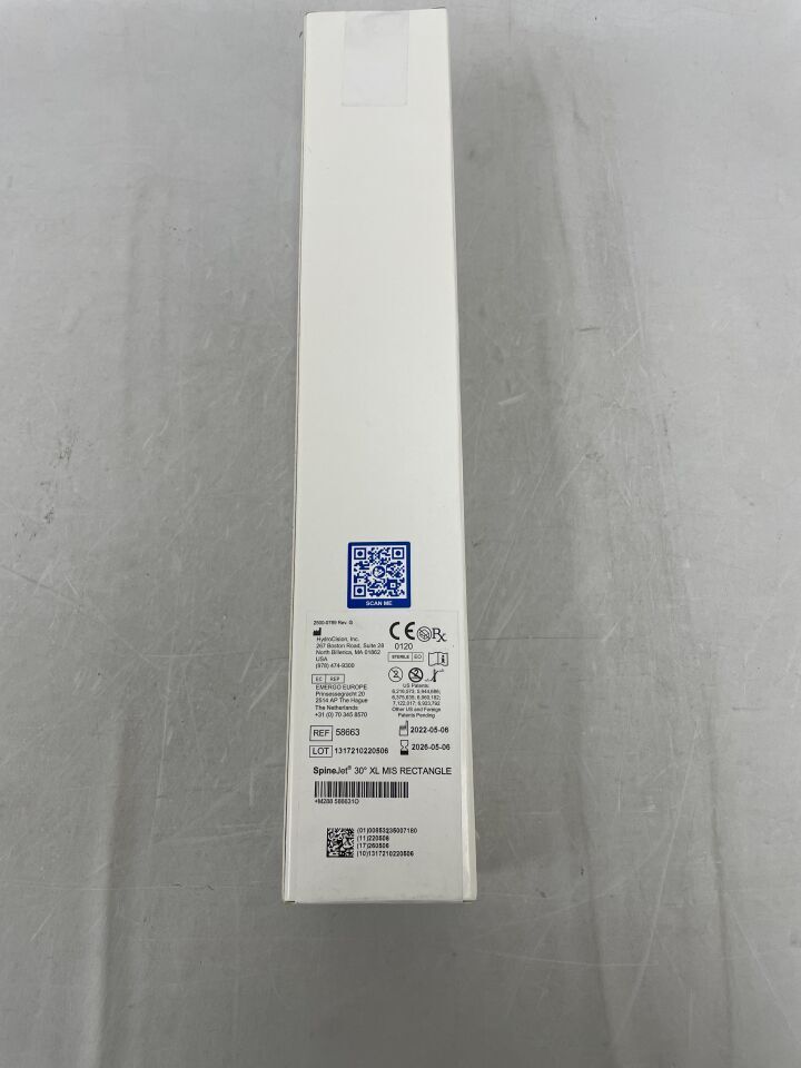 58663 - HYDROCISION - Spinejet 30 Degrees XL MIS Rectangle Hydrosurgery Handpiece, (BX)