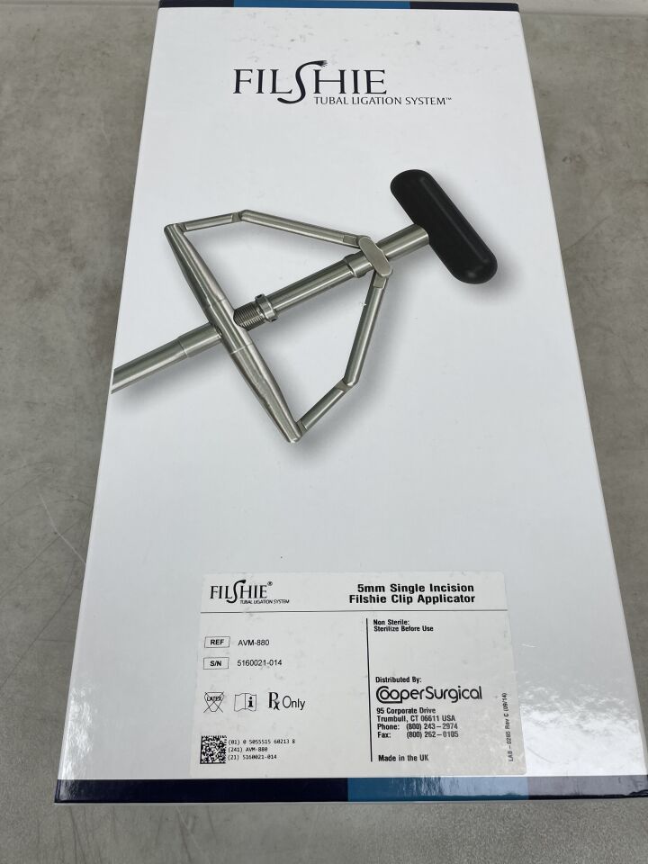AVM-880 - COOPER SURGICAL - Filshie Clip Applicator, 5mm, Single Incision, (BX)