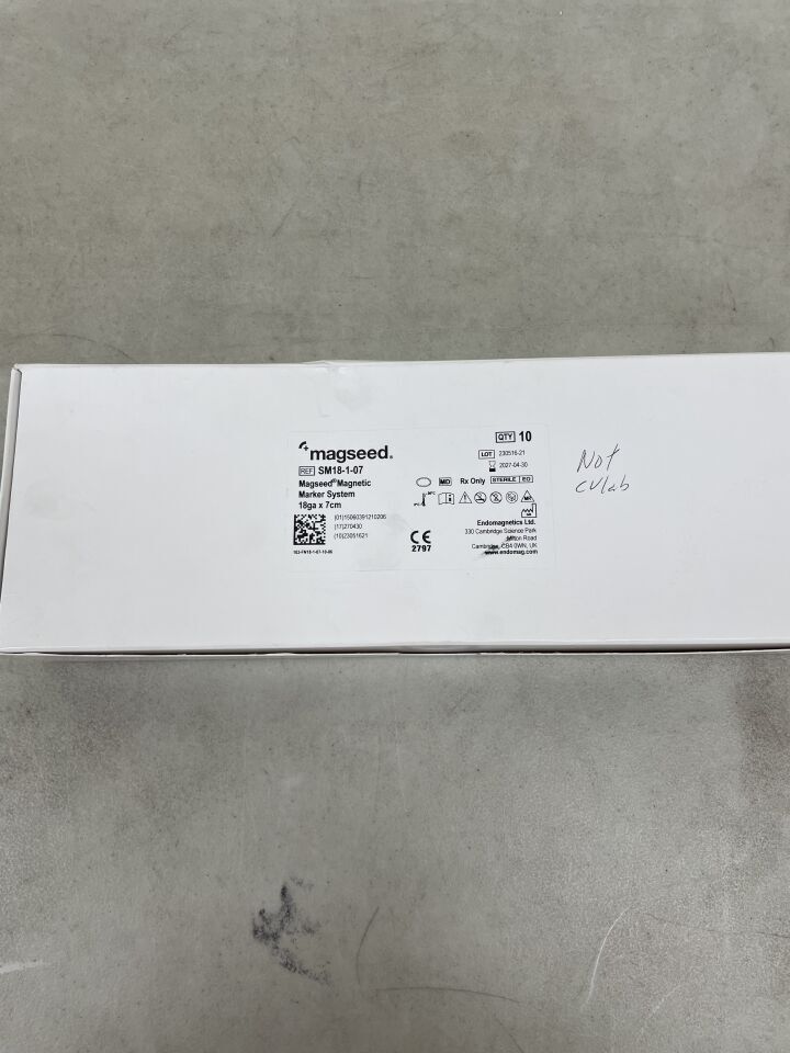SM18-1-07US - ENDOMAGNETICS - Magseed Magnetic Marker System, 18ga X 7cm SM18-1-07 SM18-1-07-001, (BX/10)