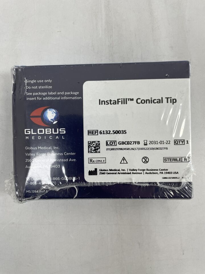 6132.5003S - GLOBUS MEDICAL - Instafill conical tip, (BX)