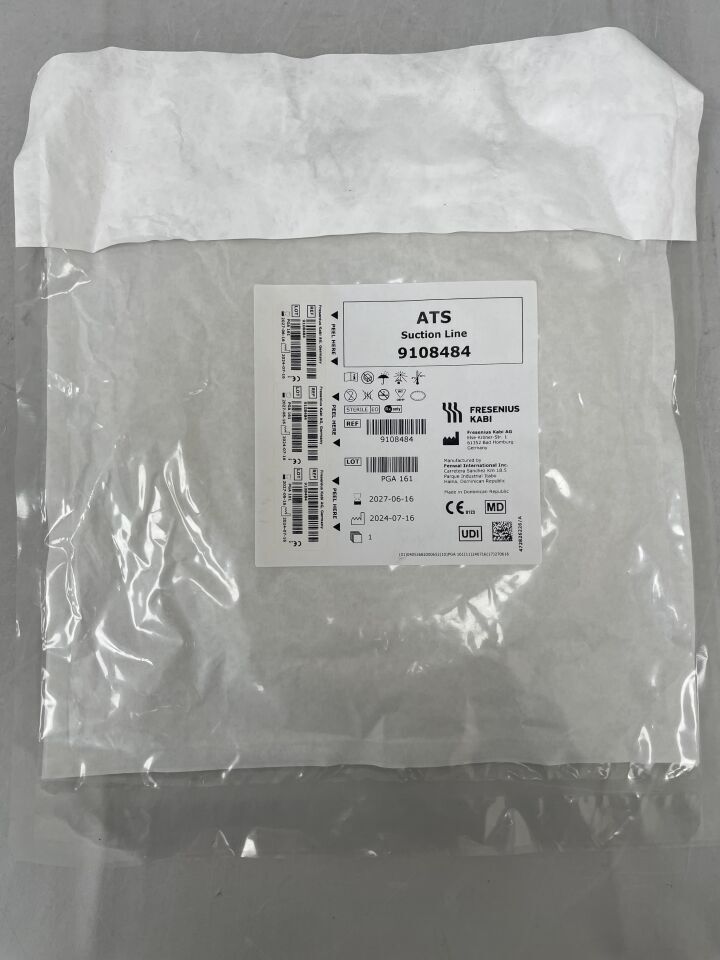 9108484 - FRESENIUS KABI - CATS ATS Suction Line Aspiration & Anticoagulant Tubing Set, (EA)