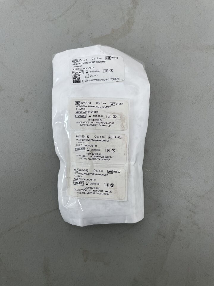 525-183 - GRACE MEDICAL - modified armstrong grommet 1.14mm, (EA)