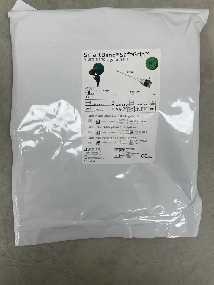 SLK-6-LF - INTELLIGENT ENDOSCOPY - SMARTBAND LIGATION KIT, 8.6-11.6mm x 142cm, (EA)