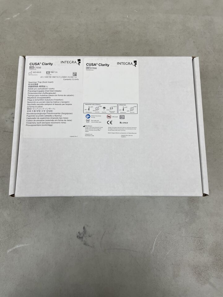 C7550 - INTEGRA - CUSA Clarity Specimen Trap, (BX/12)