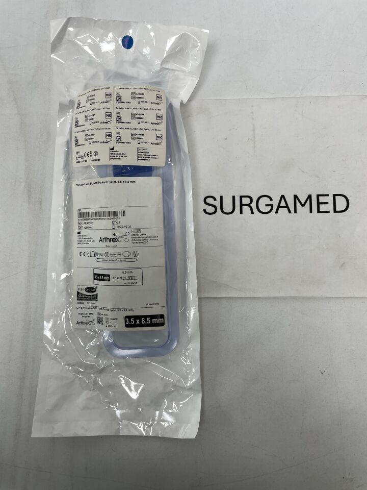 AR-8978P - ARTHREX - DX SwiveLock SL Suture Anchor w/Forked Eyelet 3.5mm x 8.5mm, (EA)