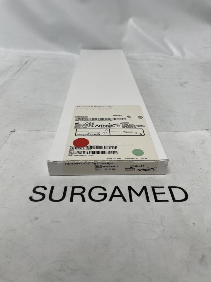 AR-4068-25TR - ARTHREX - Suturelasso SD 25 Degree Tight Curve Right, (BX)