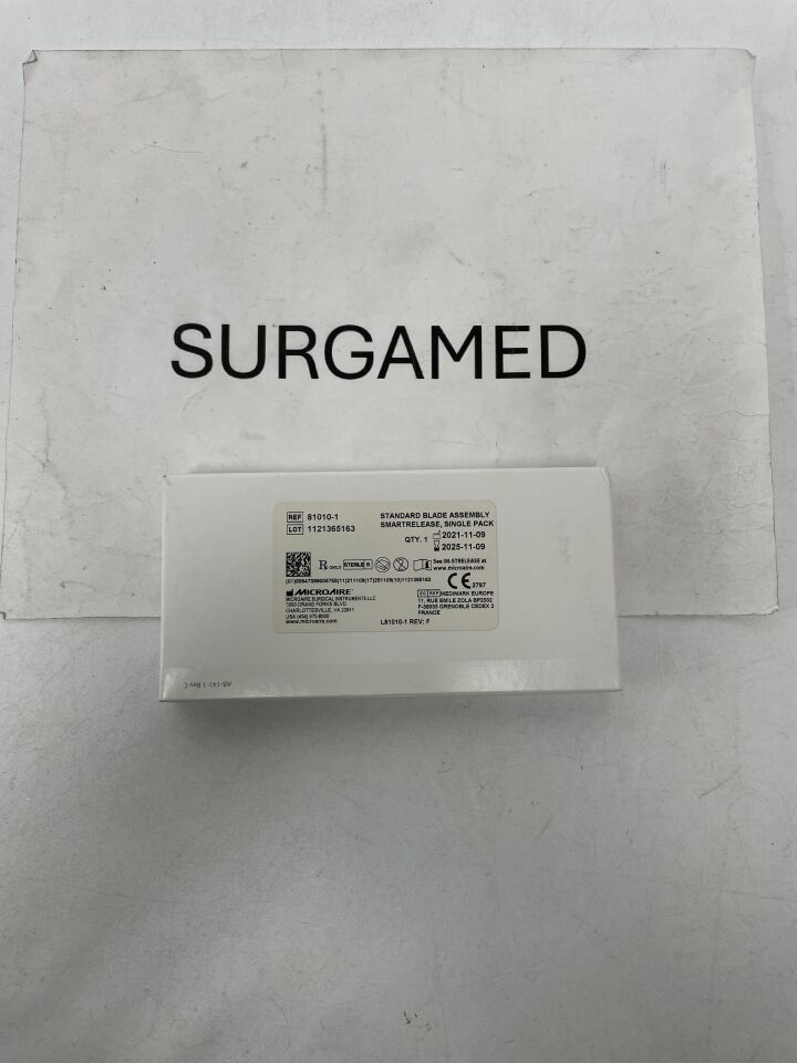 81010-1 - MICRO-AIRE - SmartRelease, Endoscopic Soft Tissue Release, Standard Blade Assembly, (BX)