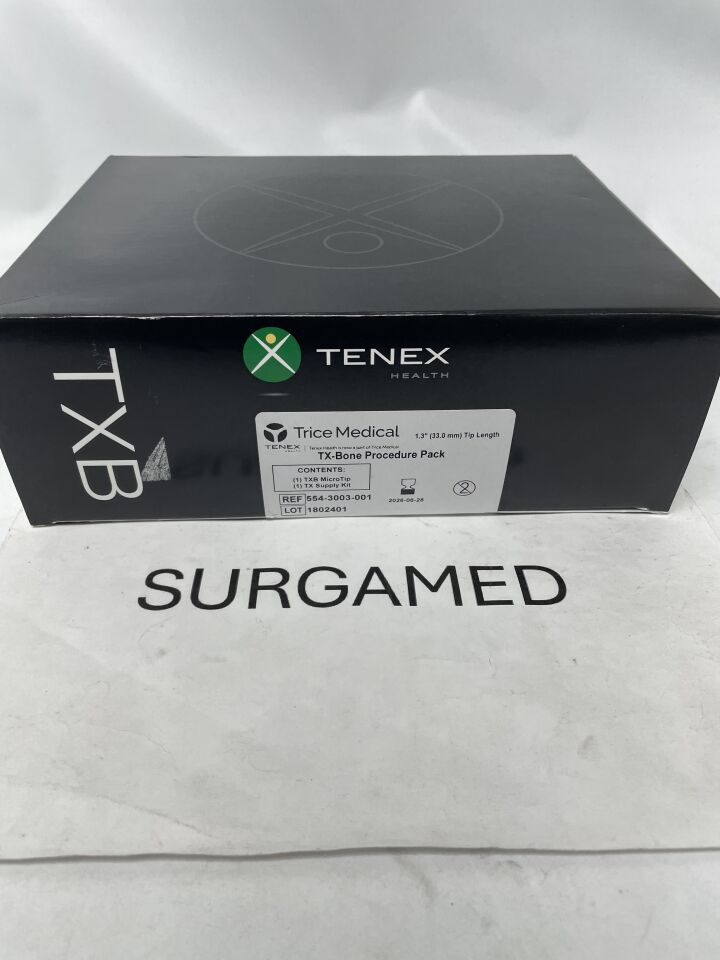 554-3003-001 - TENEX HEALTH - TX BONE PROCEDURE PACK, 1.3" 33.0mm TIP LENGTH, (BX)