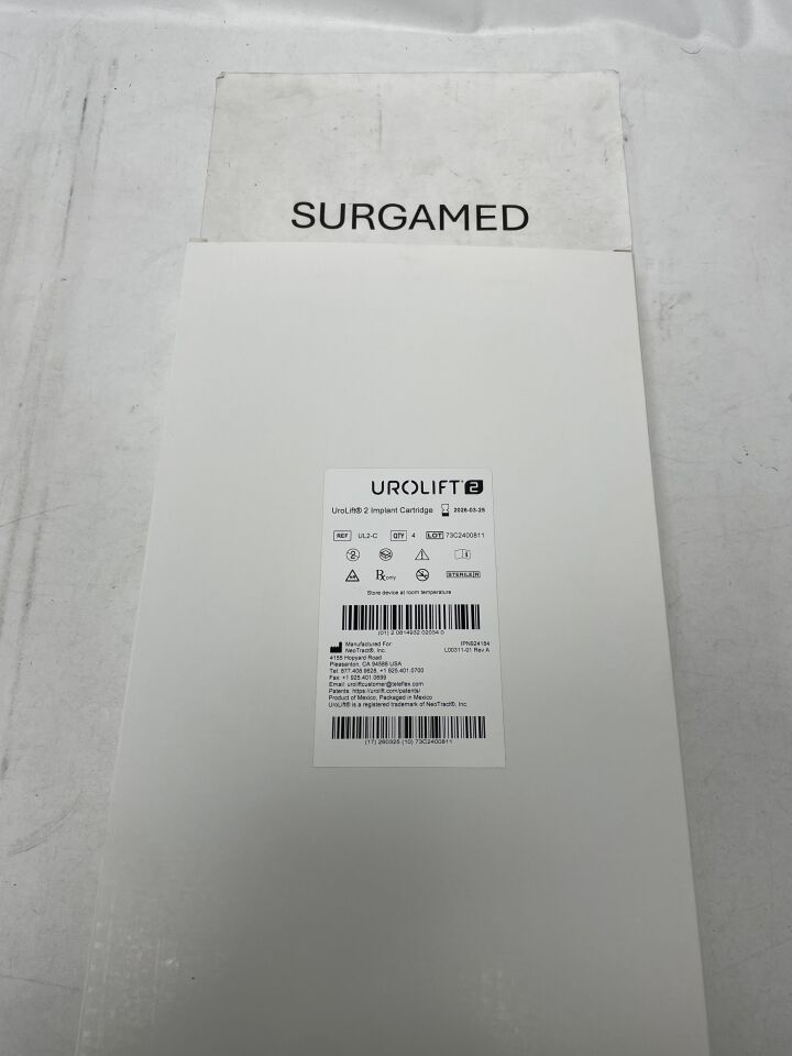 UL2-C - TELEFLEX - UroLift 2 Implant Cartridge, (BX/4)