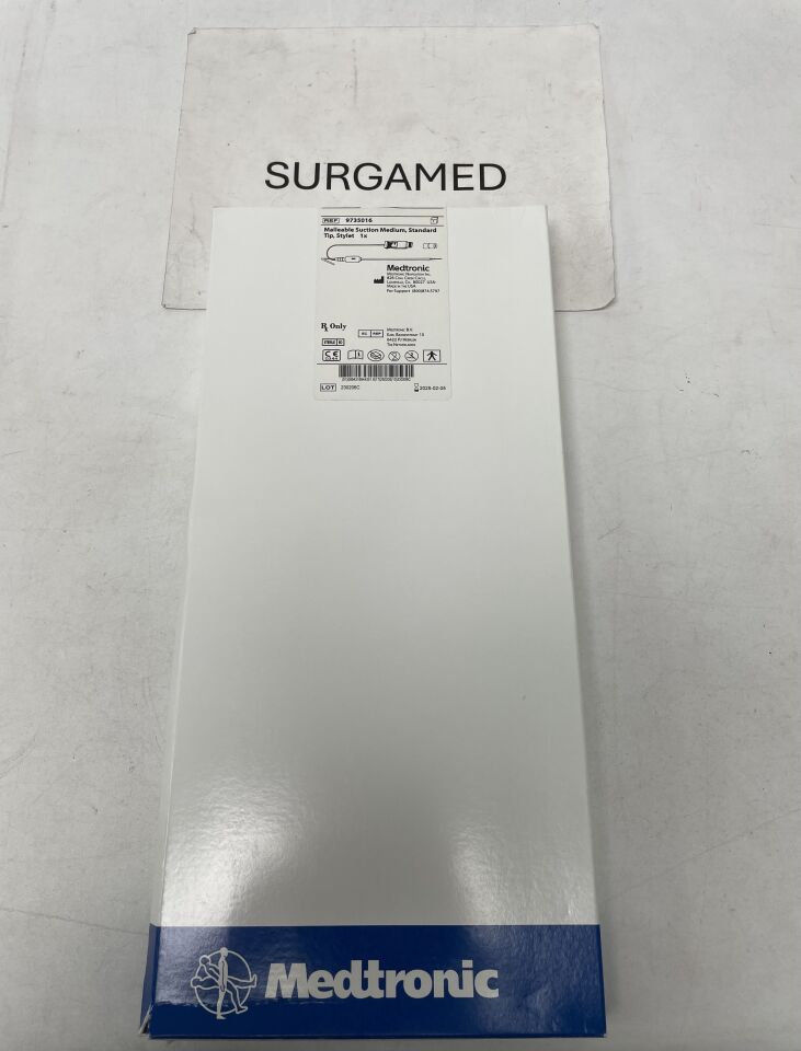 9735016 - MEDTRONIC - Malleable Suction Medium, Standard Tip, Stylet, (BX)
