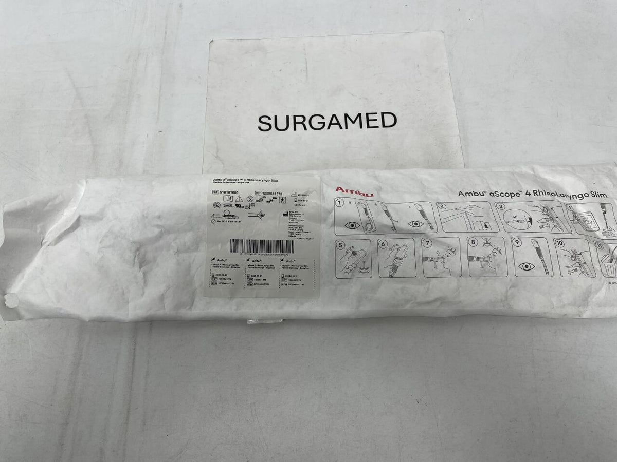 510101000 - AMBU - aScope 4 RhinoLaryngo Slim Flexible Video Rhinolaryngoscope Single Use 3.0mm, (EA)