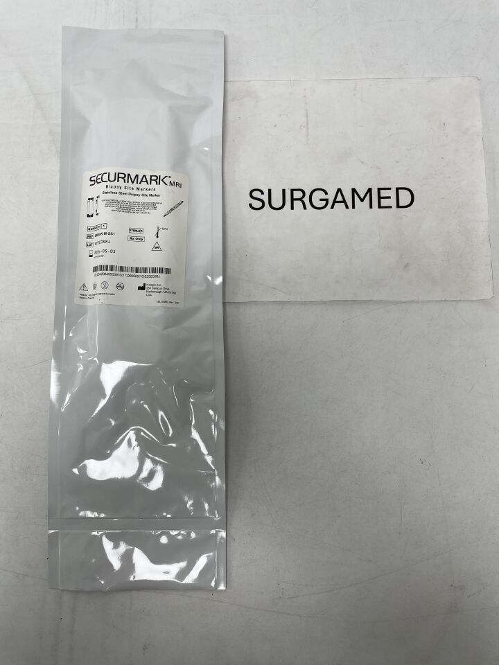 SMARK-M-SS1 - HOLOGIC - SecurMark MRI Stainless Steel Biopsy Site Marker, Buckle, (EA)