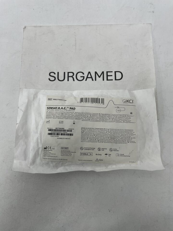 M8275057 - KCI - SensaT.R.A.C Pad w/Tubing, Clamp & Connector, (EA)
