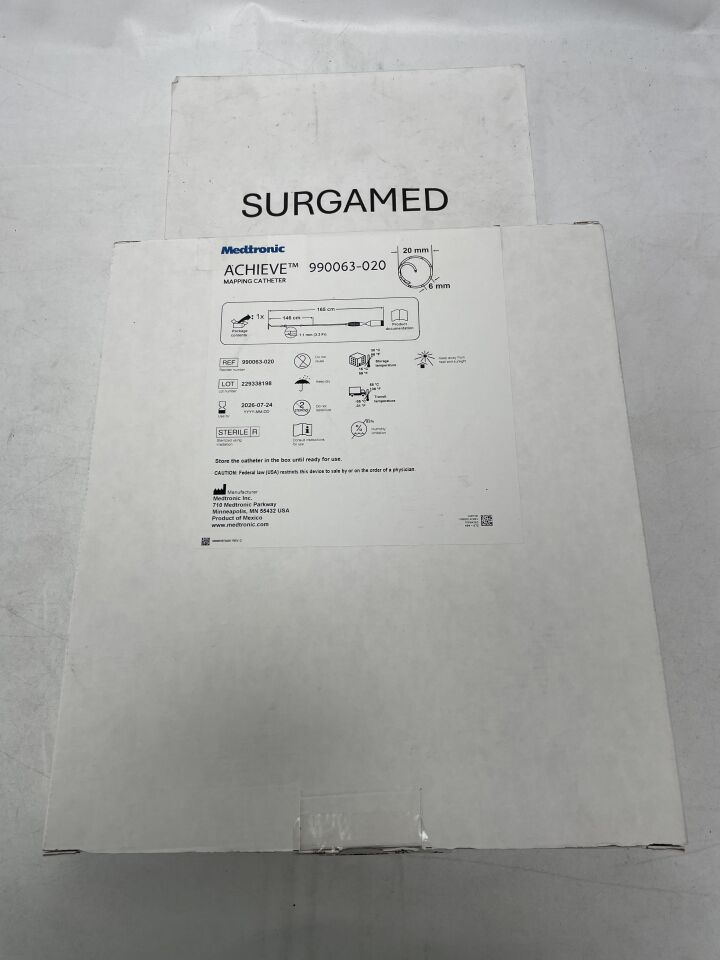 990063-020 - MEDTRONIC - Achieve Mapping Catheter, 20mm, (BX/1)