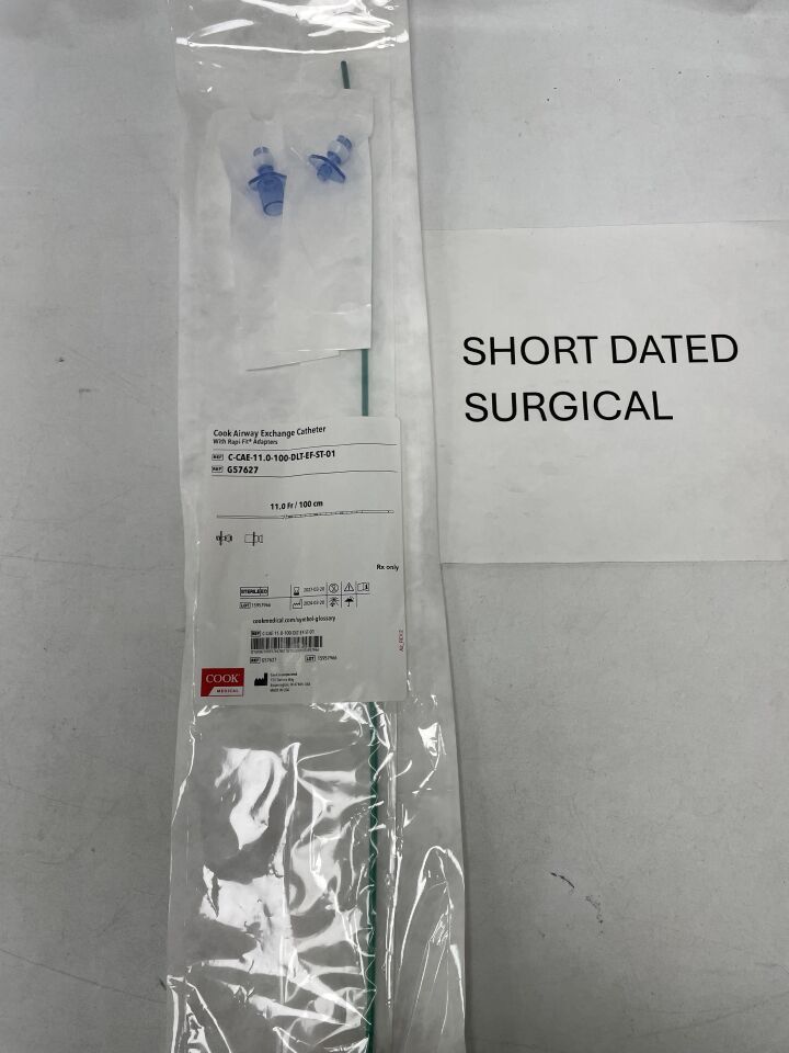 G57627 - COOK - Airway Exchange Catheter - 11Fr x 100cm (L), (EA)