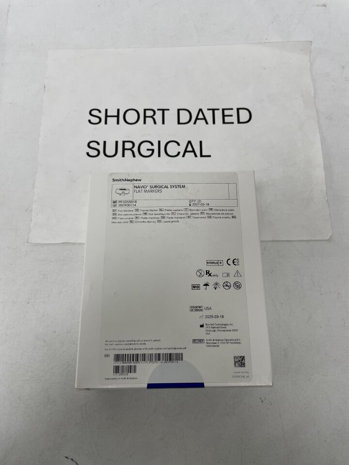 PFSDV0016 - SMITH & NEPHEW - Navio Flat Markers, (BX/2)