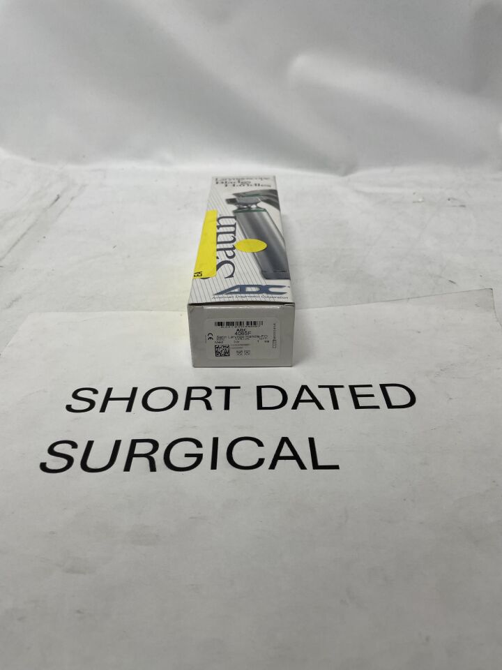 4065F - AMERICAN DIAGNOSTIC - Satin Laryngoscope Handle-FO, Medium, Knurled Finish, (BX/1)