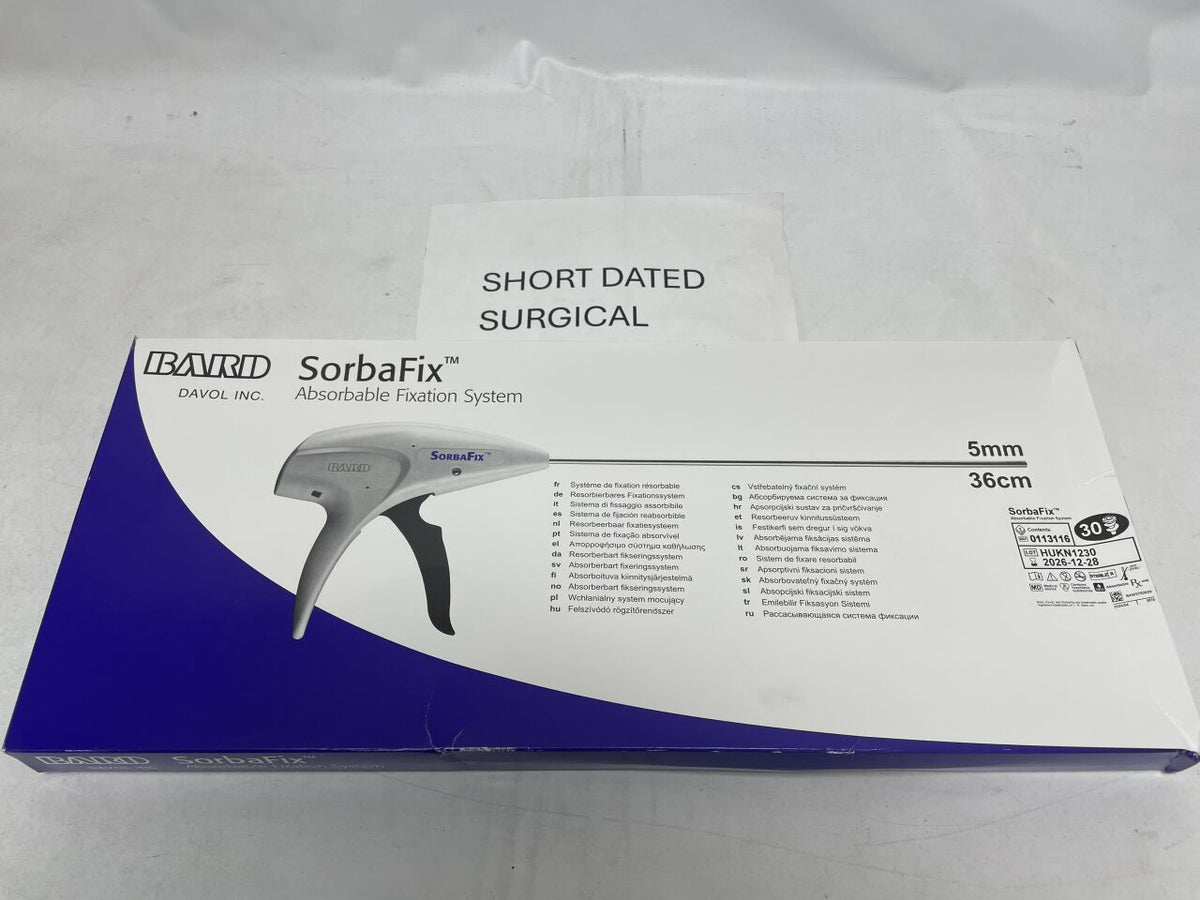0113116 - BARD - SorbaFix Absorbable Fixation System - 30 Fasteners, (BX/1)