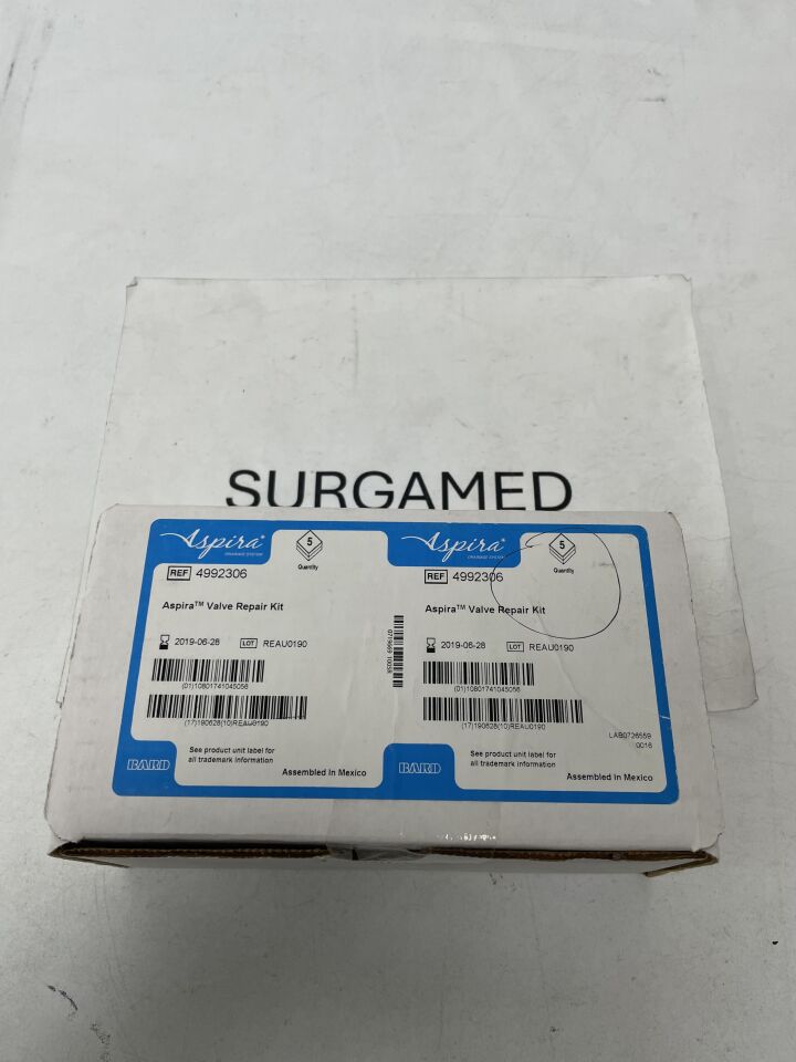 4992306 - BARD - Aspira Valve Repair Kit, (BX/5)