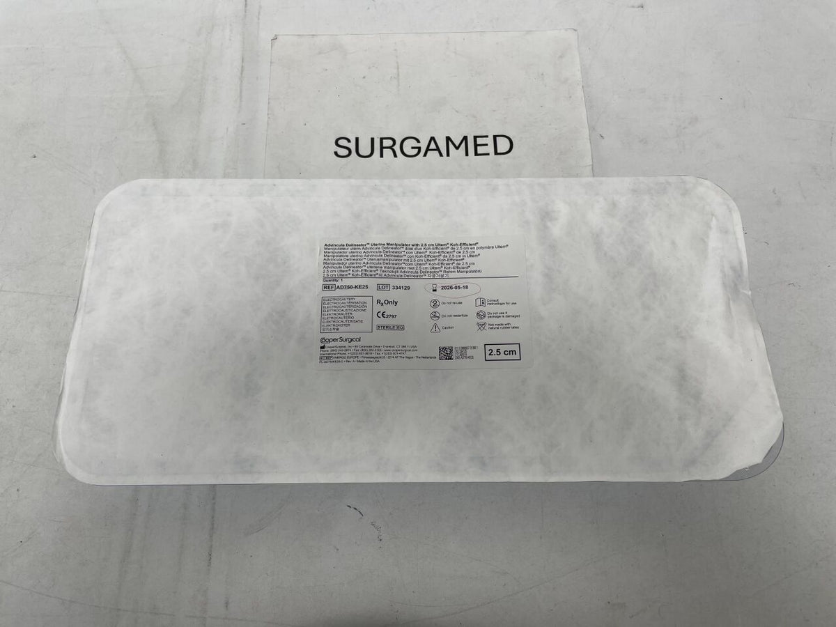 AD750-KE25 - COOPER SURGICAL - Advincula Dileneator Uterine Manipulator with 2.5cm Ultem Koh-Efficient, (EA)