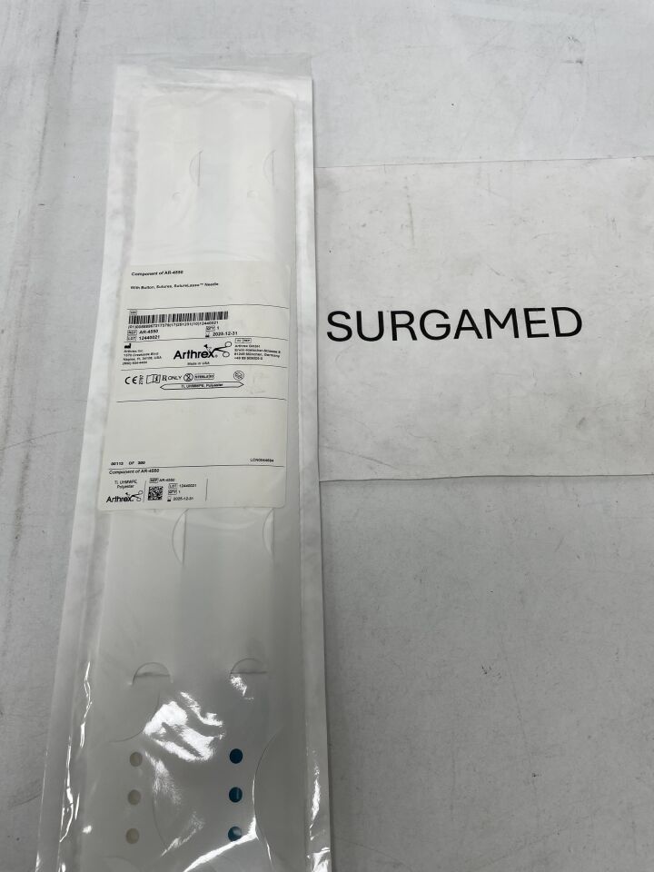 CO-AR-4550 - ARTHREX - Component of AR-4550 -Button, Sutures, SutureLasso Needle, (EA)
