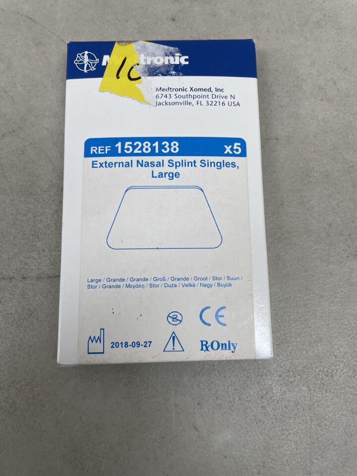 1528138 - MEDTRONIC - External Nasal Splint Singles, Large, ()