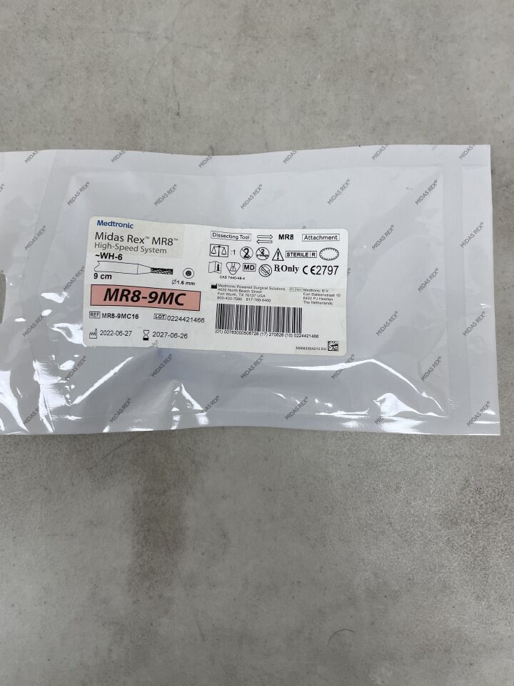 MR8-9MC16 - MEDTRONIC - Midas Rex Mr8 Metal Cutter Carbide 9Cm, 1.6Mm, (EA)
