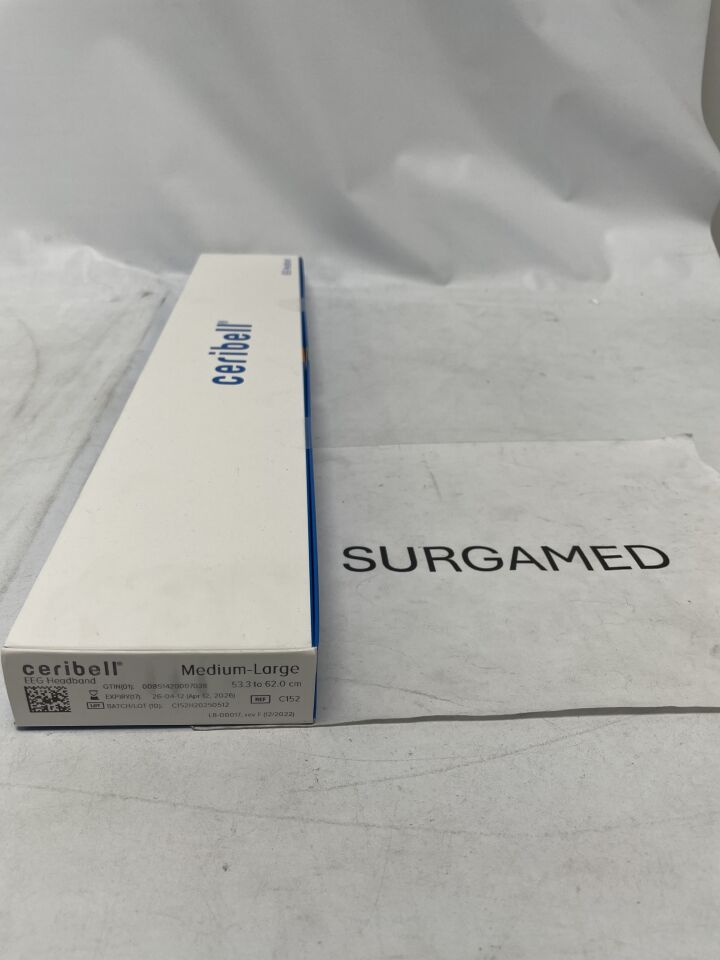 C152 - CERIBELL - EEG Headband. Analytical scalp electrode, single-use, M-L 53.3-62.0CM, (BX/1)
