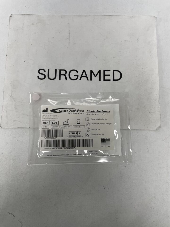 14265 - GULDEN OPHTHALMICS - Venus Conformer - Size - Medium, (EA)