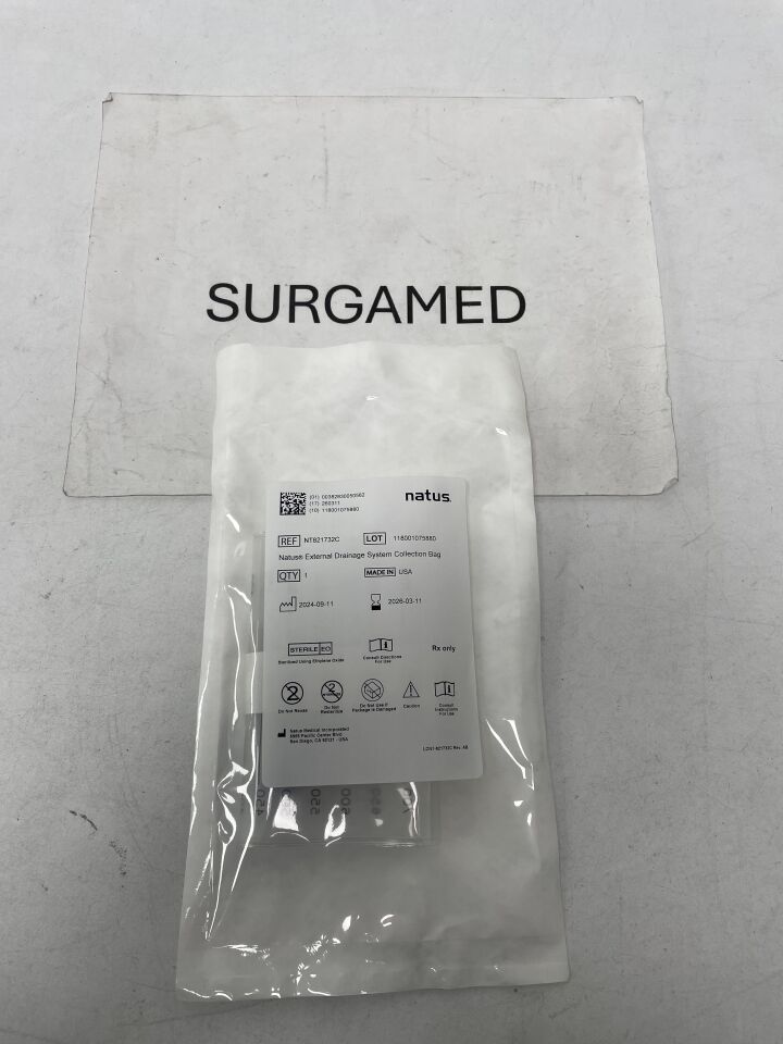 NT821732C - NATUS - External Drainage System Collection Bag, (EA)