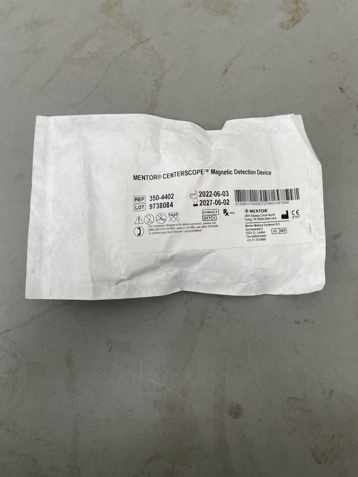 350-4402 - MENTOR - CENTERSCOPE Magnetic Detection Device, (EA)