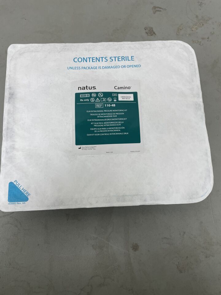 110-4B - NATUS - Camino OLM Intracranial Pressure Monitoring Catheter Kit, (EA)