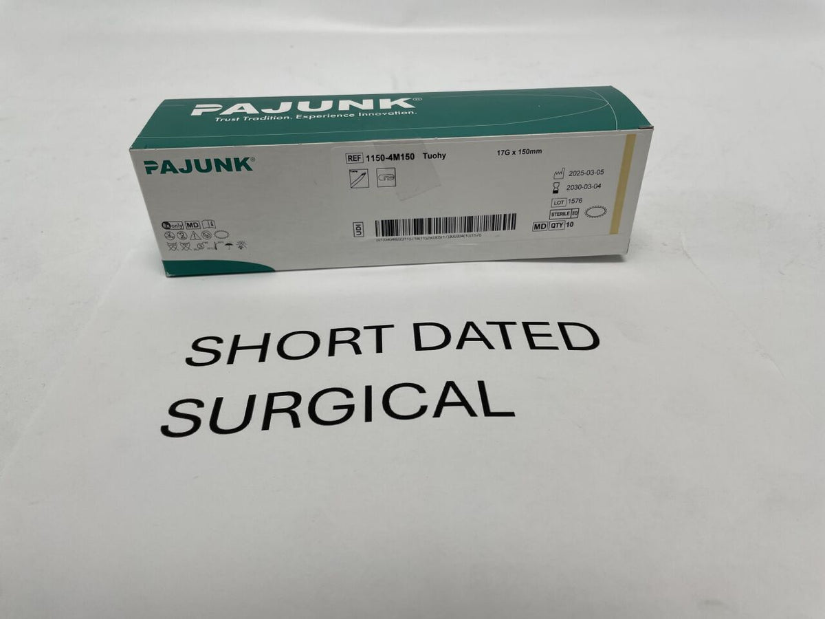 1150-4M150 - PAJUNK - Tuohy-Cannula w/Spec. Point, Metal Stylet, 17G x 6", (BX/10)