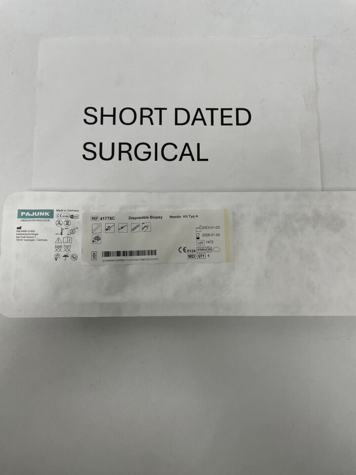 41778C - PAJUNK - Disposable Biopsy Needle with Marker Plates, Typ A, (EA)