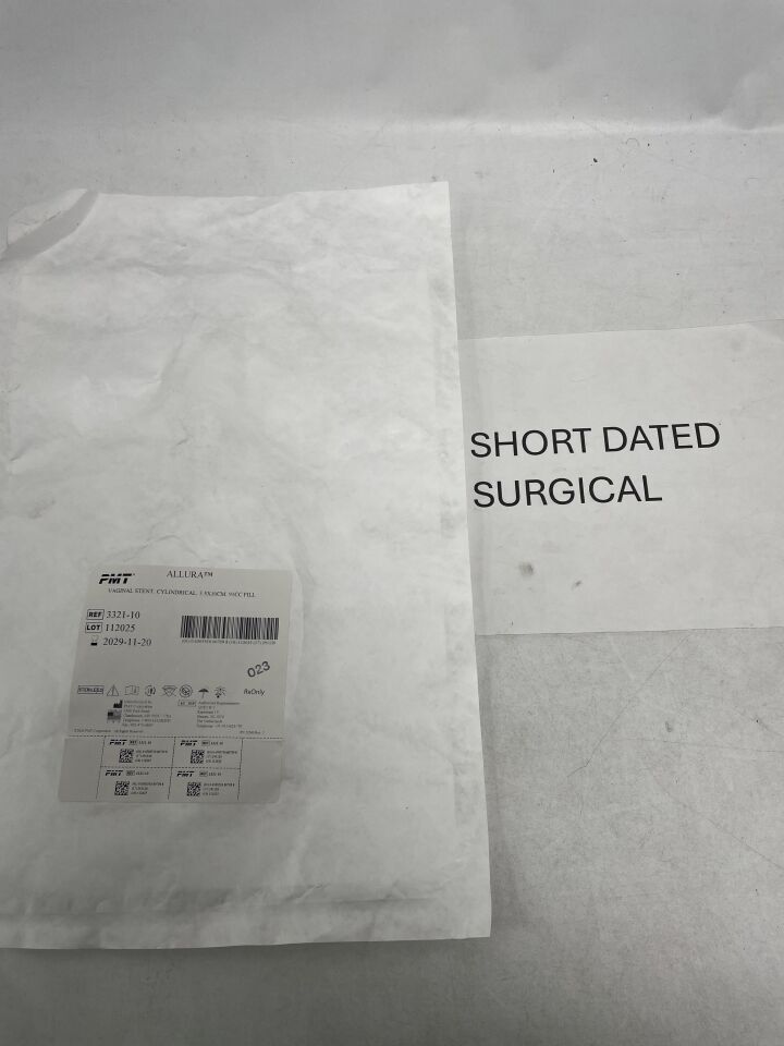 3321-10 - PMT - ALLURA Vaginal Stent - 3.5 x 10cm, 91cc, (EA)