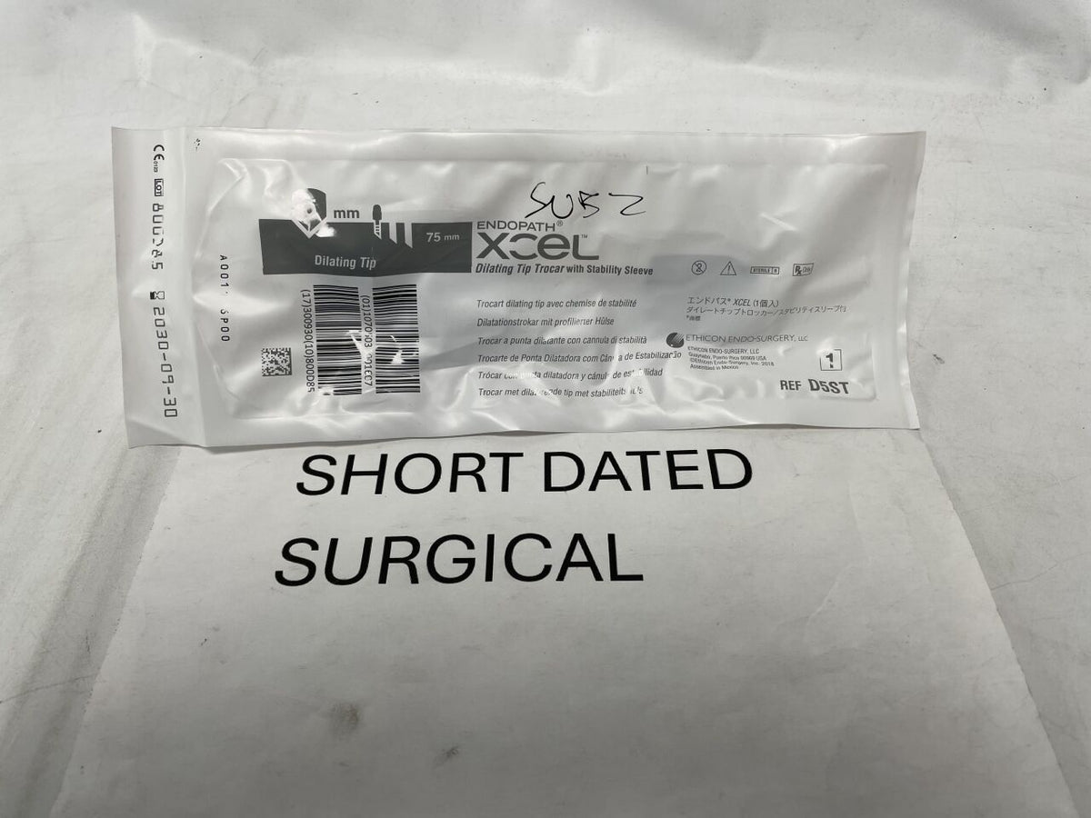 D5ST - ETHICON - Xcel Dilating Tip Trocar With Stability Sleeve 75mm, (EA)